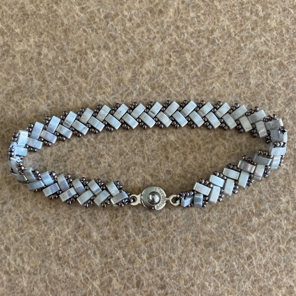 Chic Silver and Black Women's Bracelet - Picture 6 of 6